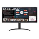 LG 34 Inch UltraWide Full HD IPS Borderless Monitor, 34WP550