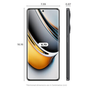 Realme 11 Pro 5G Dual SIM 8GB 256GB Storage, Astral Black